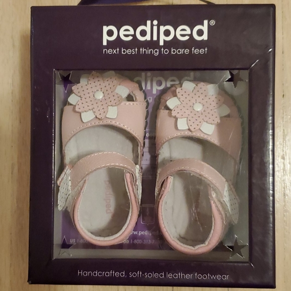 Pediped Pink Sandals for baby girl - Picture 6 of 6